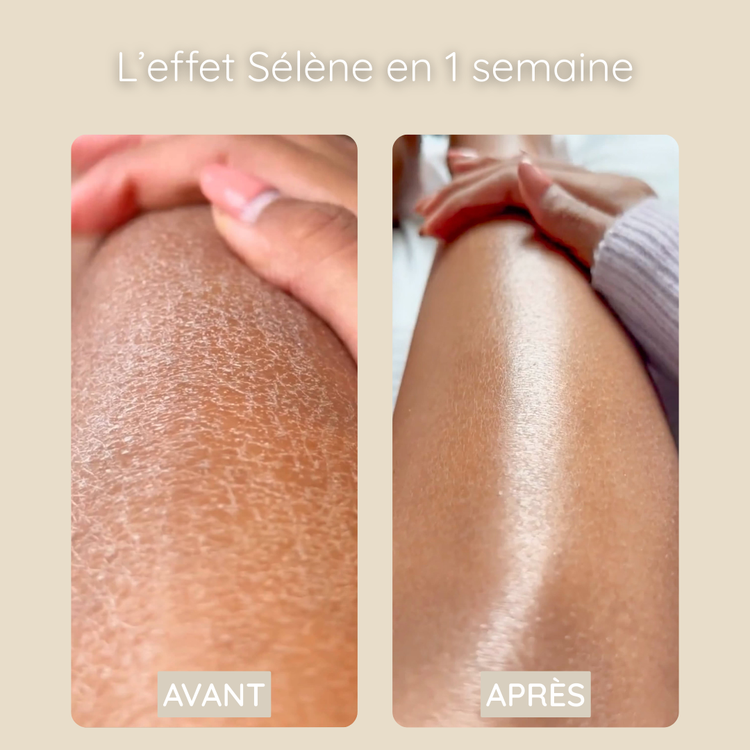 SERVIETTE DE DOUCHE EXFOLIANTE SÉLÈNE