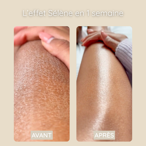 SERVIETTE DE DOUCHE EXFOLIANTE SÉLÈNE