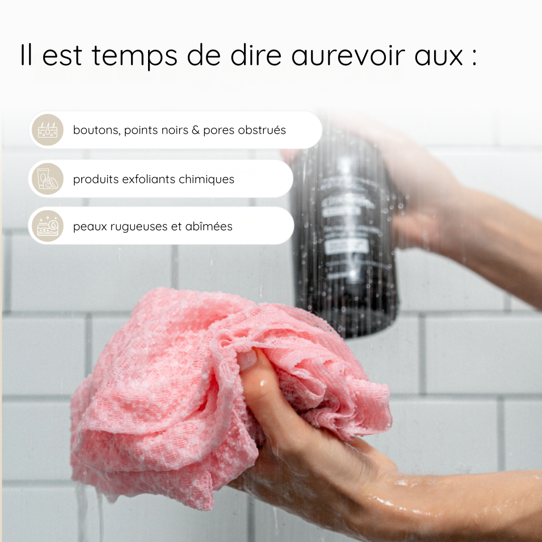 SERVIETTE EXFOLIANTE BACNE