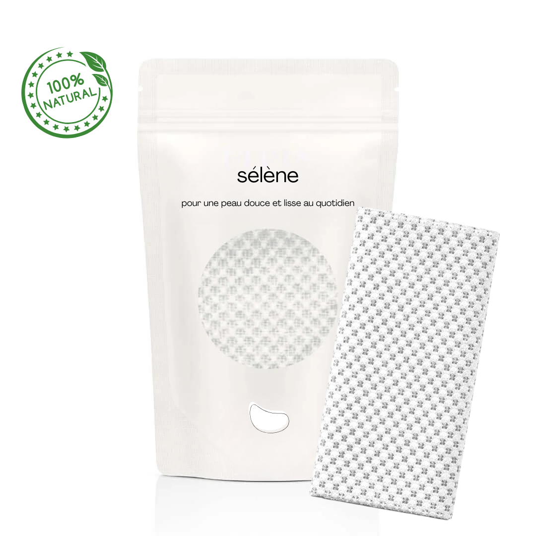 SERVIETTE DE DOUCHE EXFOLIANTE SÉLÈNE